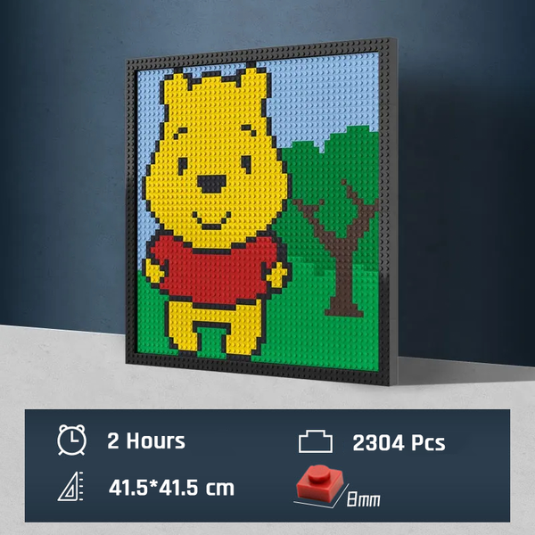 Pixel Art - Disney Winnie the Pooh - My Freepixel