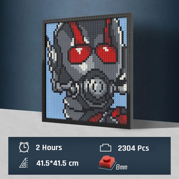 Pixel Art - Marvel Ant-Man - My Freepixel