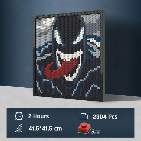 Pixel Art - Marvel Venom - My Freepixel