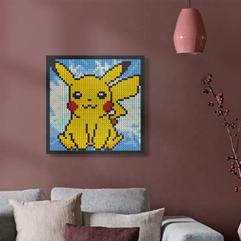 Pixel Art - Pokémon Pikachu (Lighting) - My Freepixel