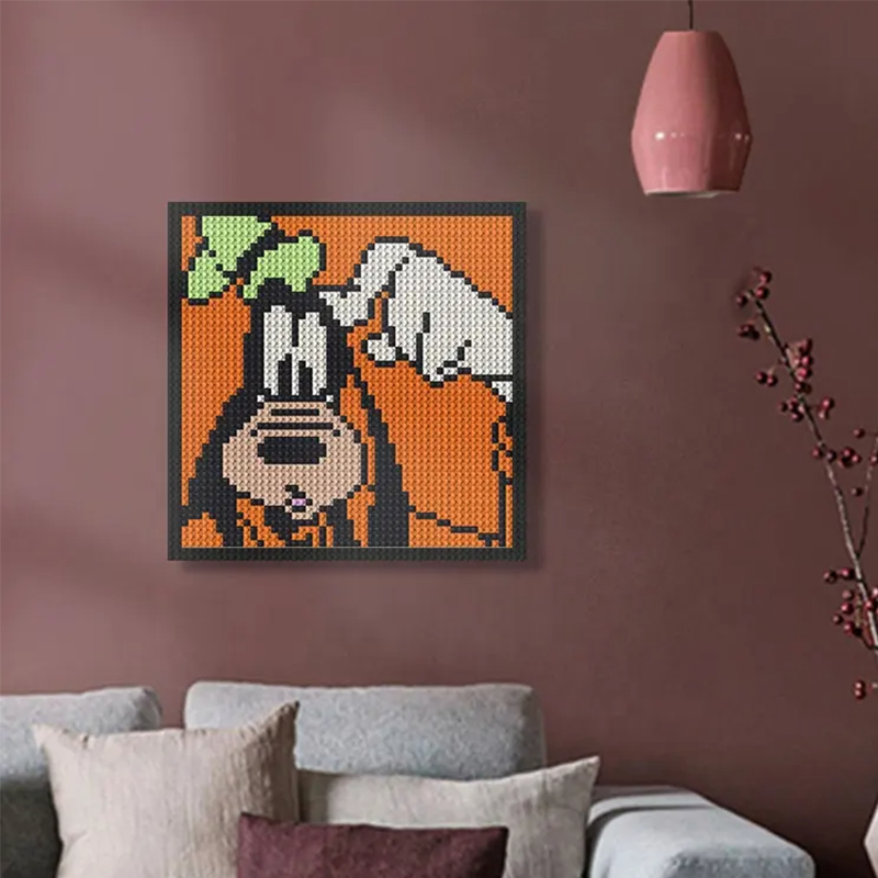 Pixel Art - Disney Goofy Goofy - My Freepixel