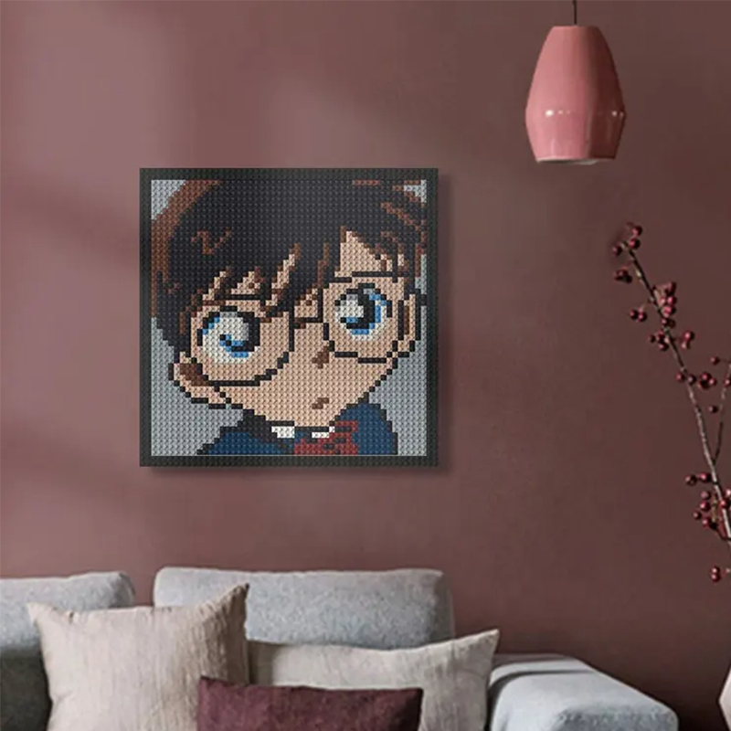 Pixel Art - The Detective Conan - My Freepixel