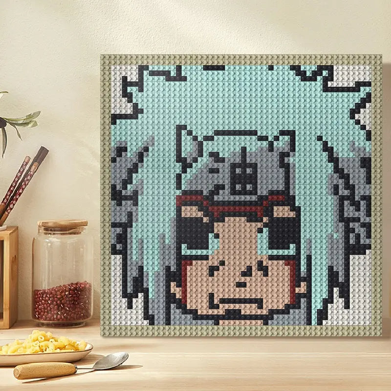 Pixel Art - The Chibi Naruto Jiraiya - My Freepixel